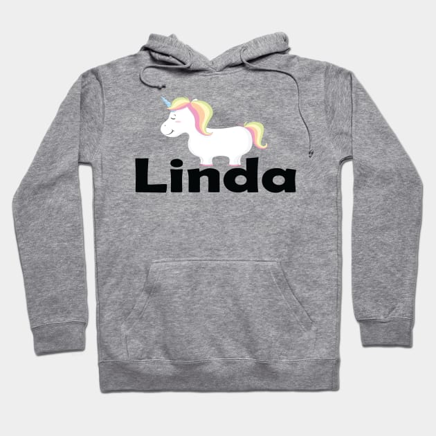 Linda Unicorn Hoodie by ProjectX23Red